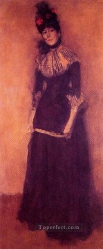 Rose et argent La Jolie Mutine James Abbott McNeill Whistler Oil Paintings